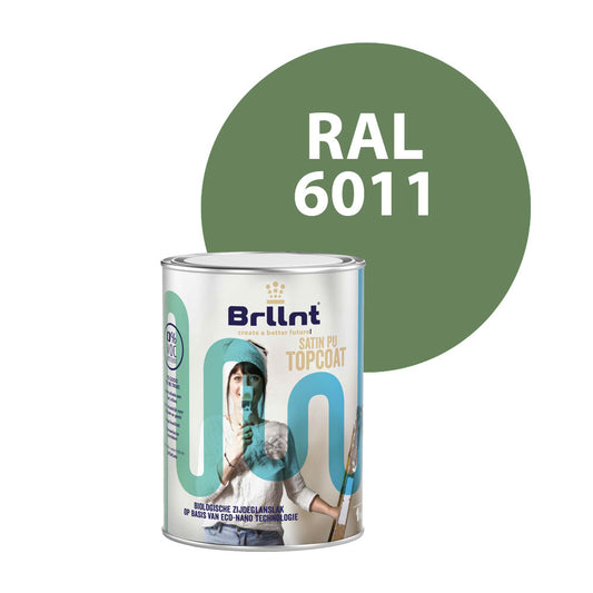 Peinture Bois RAL 6011 Vert réséda