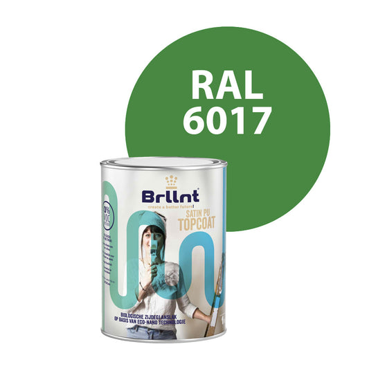 Peinture Bois RAL 6017 Vert mai