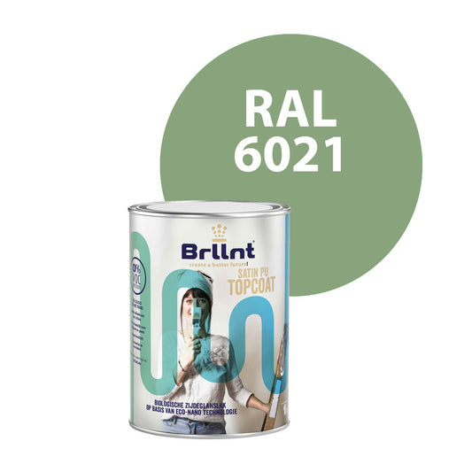 Peinture Bois RAL 6021 Vert pâle