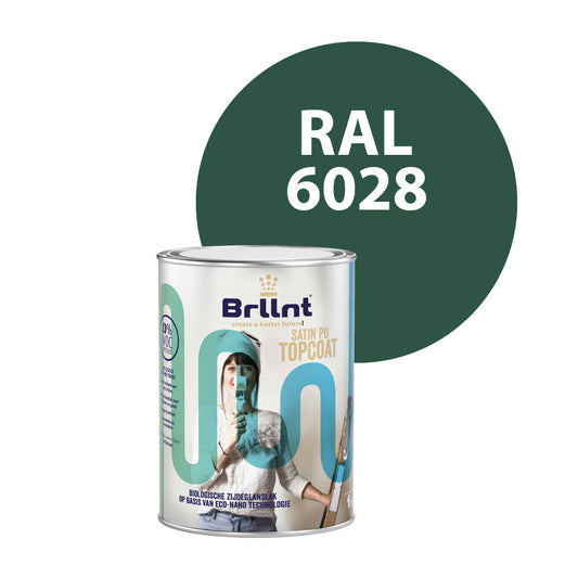 Peinture Bois RAL 6028 Vert pin