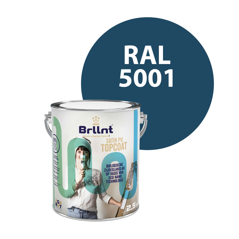 Peinture Bois RAL 5001 Bleu vert