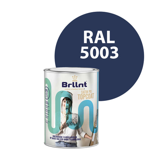 Peinture Bois RAL 5003 Bleu saphir