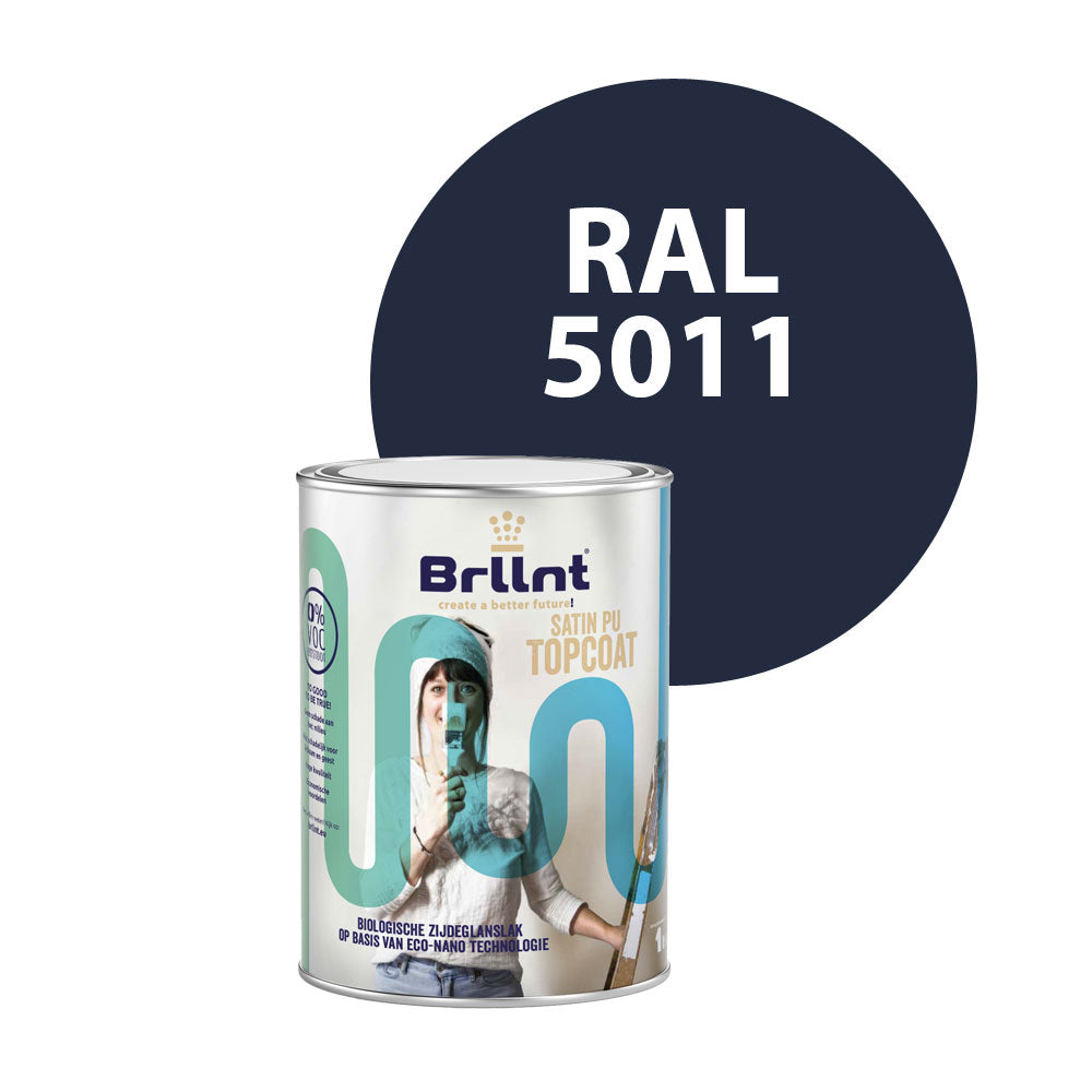 Peinture Bois RAL 5011 Bleu acier