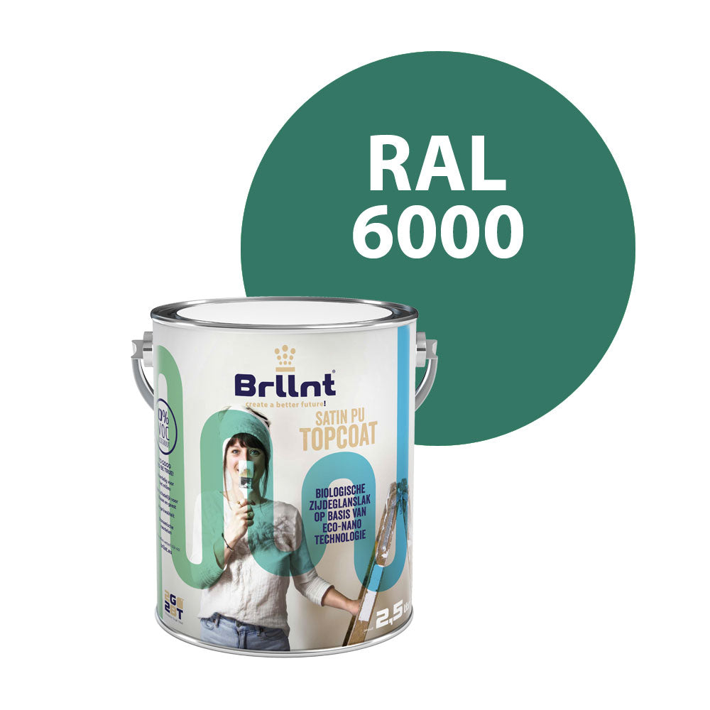 Peinture Bois RAL 6000 Vert patine