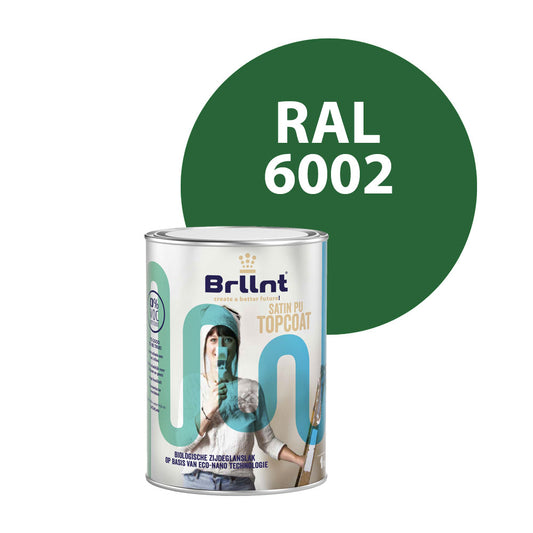 Peinture Bois RAL 6002 Vert feuillage