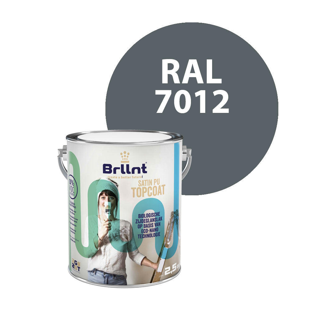 Peinture Bois RAL 7012 Gris basalte