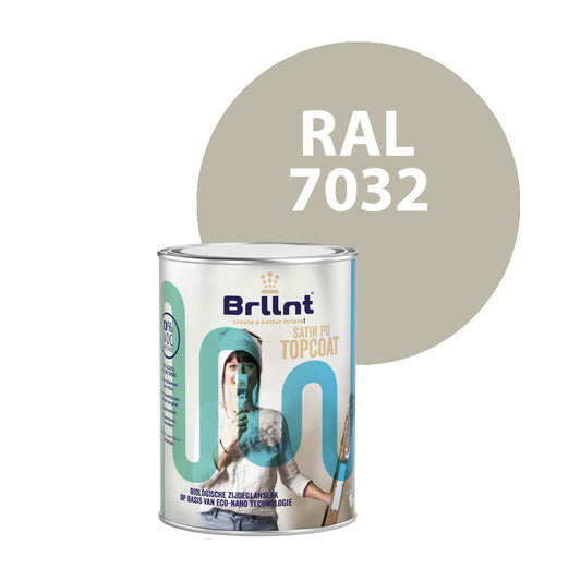 Peinture Bois RAL 7032 Gris silex