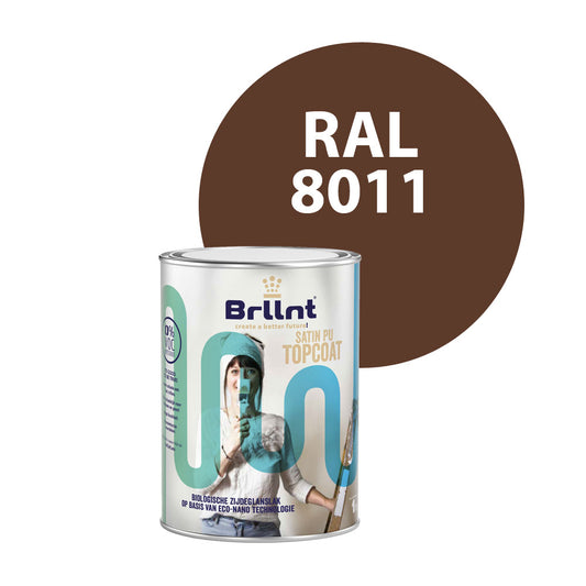 Peinture Bois RAL 8011 Brun noisette