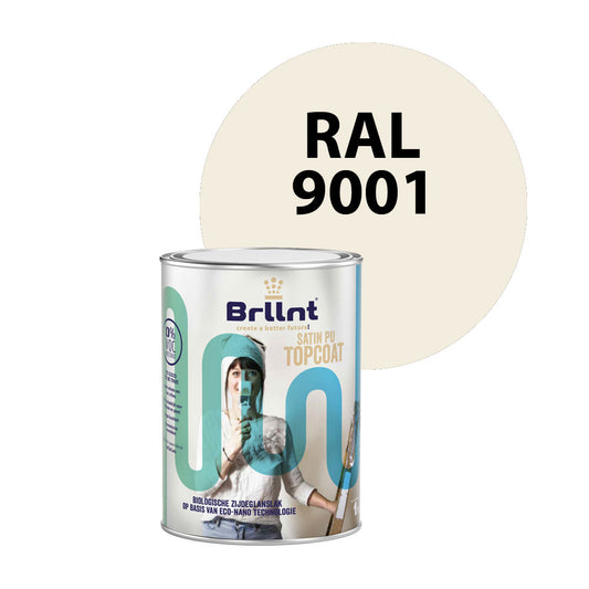 Peinture Bois RAL 9001 Blanc crème