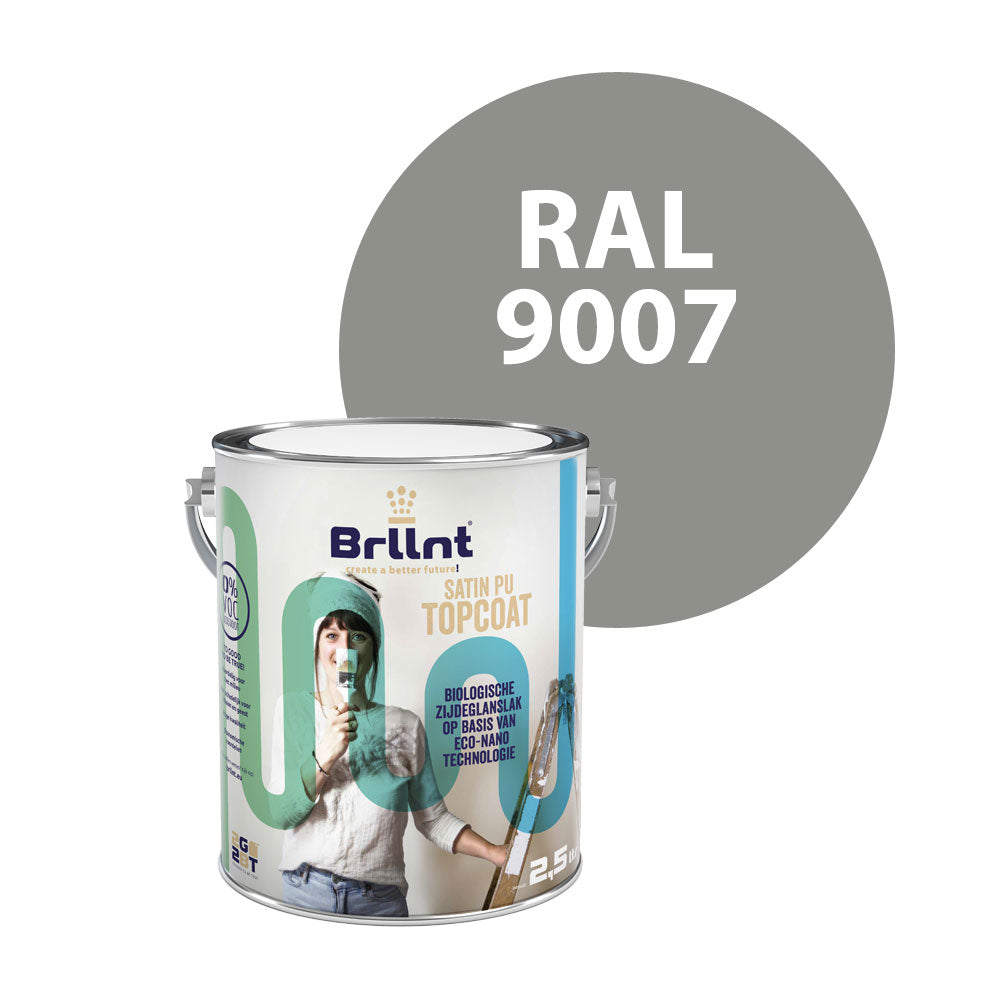 Peinture Bois RAL 9007 Aluminium gris