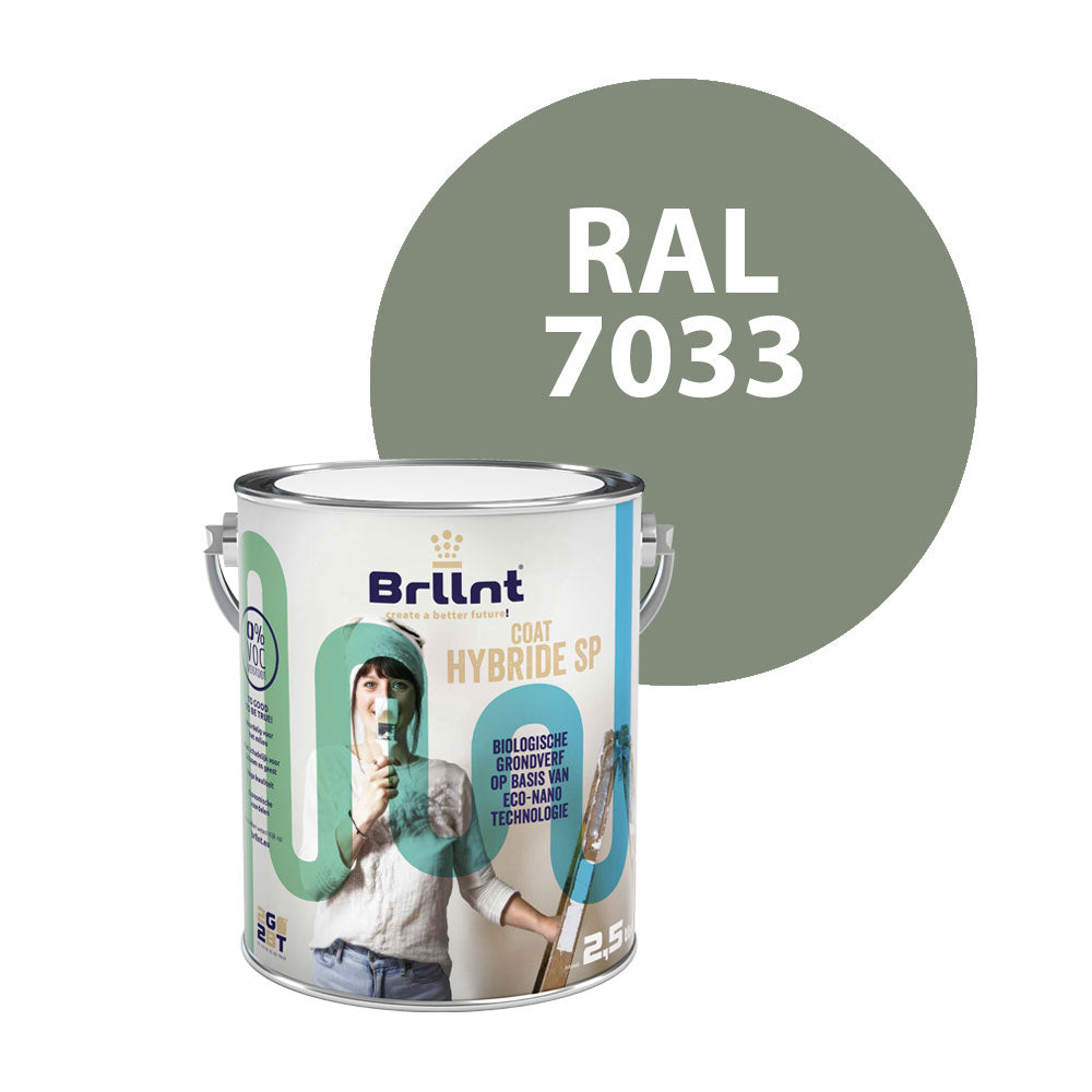 Sous-couche Bois RAL 7033 Gris ciment