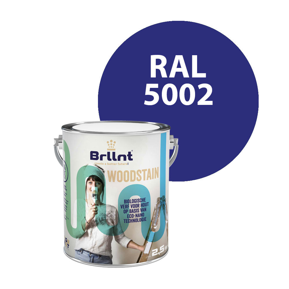 Houtbeits RAL 5002 Ultramarijn blauw