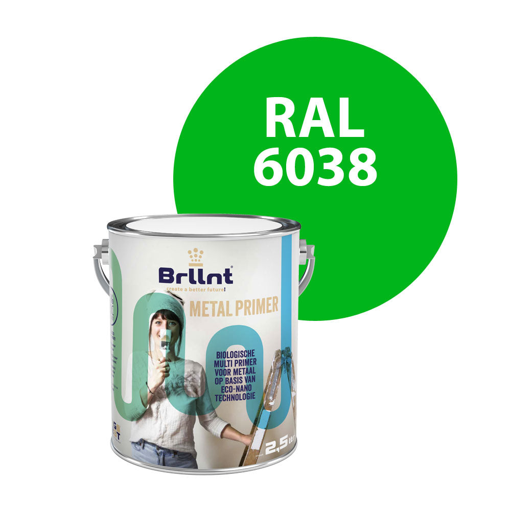 Metaal primer RAL 6038 Briljantgroen