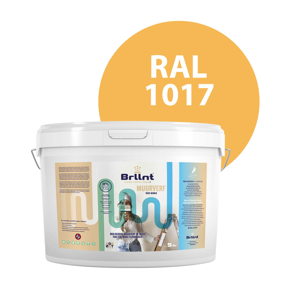 Muurverf RAL 1017 Binnen